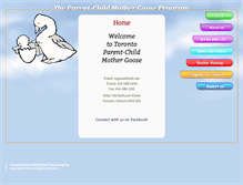 Tablet Screenshot of parentchildmothergoose.com